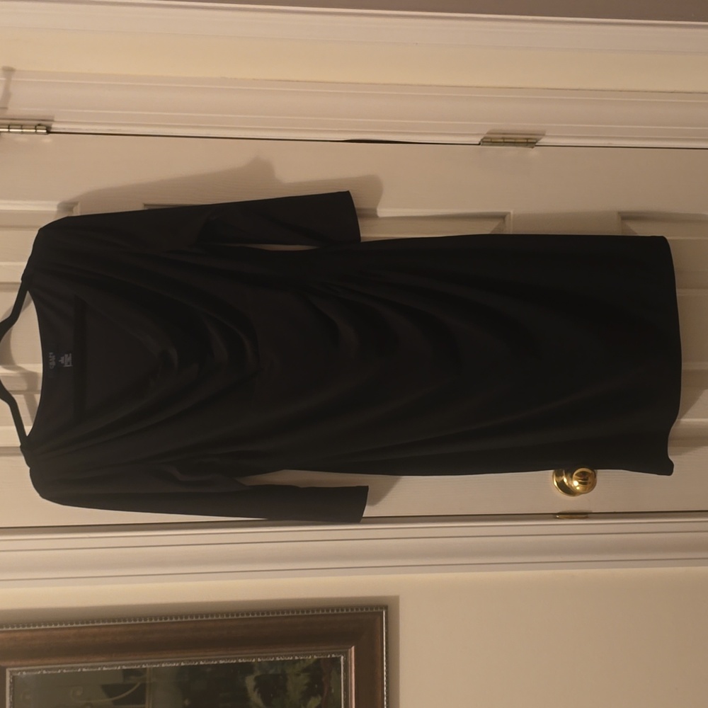 CHAPS BRAND WOMEN'S BLACK DRESS SIZE LARGE